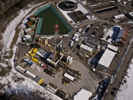 Installationsplatz Geothermieprojekt St. Gallen