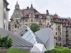 Notrufzentrale St. Gallen Calatrava-Dach