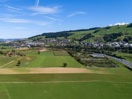 Standort für Geothermie-Kraftwerk der CKW Inwil Luzern