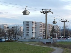 Visualisierung Seilbahn bei Stettbach