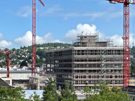 Kinderspital St. Gallen, Rohbau