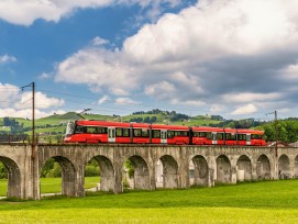 Appenzellerviadukt mit Tango-Zug