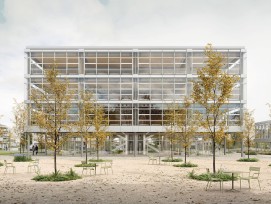 Visualisierung Erweiterung Kantonsschule Baden