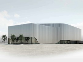 Neubau Logistikzentrum Unispital Basel Implenia in Birsfelden