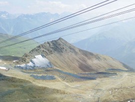 Visualisierung alpine Solaranlage Totalp Parsenn Davos