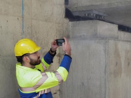 KI-gestützte Risserkennung Beton EPFL