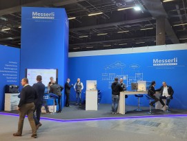 Der Stand der Messerli Informatik AG an der Swissbau 2024.