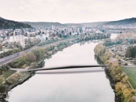 Visualisierung Limmatsteg zwischen Neuenhof und Würenlos