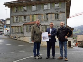 Heutiges Pfrundhaus in Steinerberg SZ