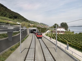 SBB-Tunnel Schafis bei Twann