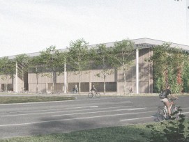 Visualisierung neues Sportzentrum Thun Süd