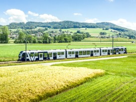 Motiv Saphir (ABe 4/12) der Wynental- und Suhrentalbahn (WSB)