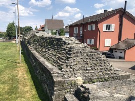Gesamtrestaurierung Mauer Kastell Kaiseraugst
