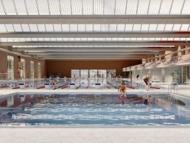 Neues Hallenbad in Basel