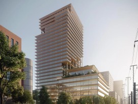 Visualisierung Richtprojekt UBS-Hochhaus in Altstetten