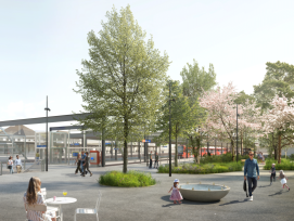 Bahnhofplatz Projekt Bahnhof Solothurn Süd