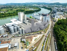 Reservekraftwerk der Axpo in Muttenz BL