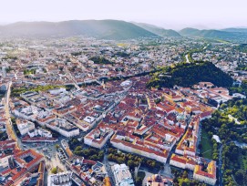 Graz aus der Vogelperspektive.