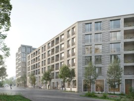 Überbauung LIrenächer Bahnhof Kloten