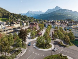 Bahnhofsareal_Brunnen