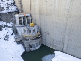 Sanierung Stausee Gigerwald, neues Einlaufwerk