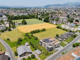 Luftbild Bostudenzelg Stadt Thun