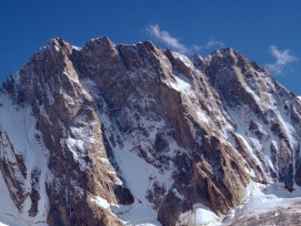 Grandes Jorasses vom Norden her gesehen