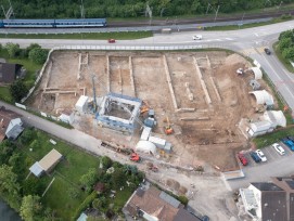 Rettungsgrabung Römische Siedlungsreste Gebenstorf AG