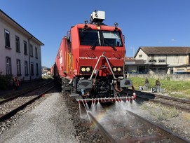 Lösch- und Rettungszug der SBB in Olten
