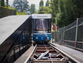 Neue Kabine der Rigiblick-Bahn