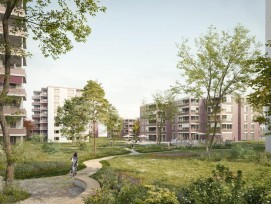 Überbauung auf Areal Stelzenreben in Goldach SG