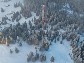 Windmessmast Flumserberg_Winter