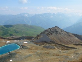 Visualisierung der Solaranlage Alpin Parsenn in Davos