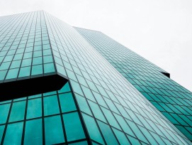 Prime Tower im Dunst.