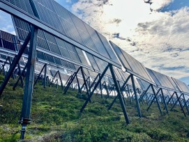 Erste Inbetriebnahme von Madrisa Solar bei Klosters
