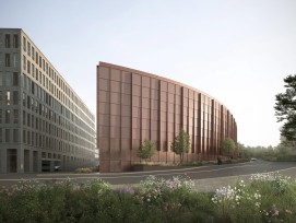 Neubau Magazin Bundesarchiv Zollikofen BE Südfassade