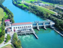 Wasserkraftwerk Reckingen