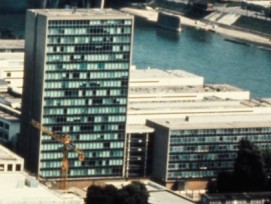 Roche-Areal in Basel, zwischen 1997 und 2001