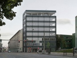Visualisierung des neuen Forschungszentrums für das  BRCCH in Basel