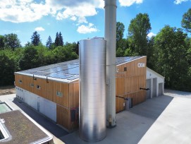 Neues Holzheizkraftwerk in Schüpfheim