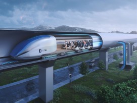 Visualisierung des Eurotube in der Schweiz