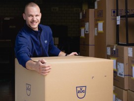 Verpackungsmaterial bei der V-ZUG