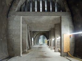 Überdruckschleuse in der Zentrale Tiefenwinkel