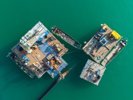 Anergieverbund Lengg in Zürich und Zollikon: Bau der Seeleitung