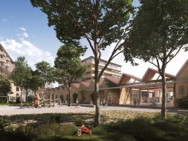 Visualisierung des Stadtteils Reussbühl West in Luzern