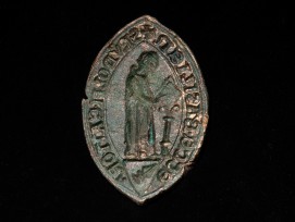 Spätmittelalterlicher Siegelstempel