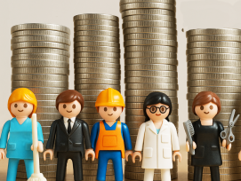 Berufe und Löhne (Symbolbild)