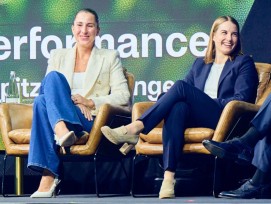 Podiumsdiskussion am Wirtschaftsforum vom November 2025.