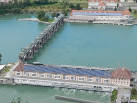 Das Wasserkraftwerk in Augst BL