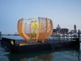 Klaus Littmanns Skulptur Arena für einen Baum